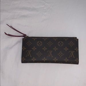 Louis Vuitton Fuchsia Monogram Canvas Adele Wallet